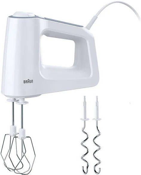 Braun MultiMix 3 Hand Mixer HM 3100 WH wit met grijs
