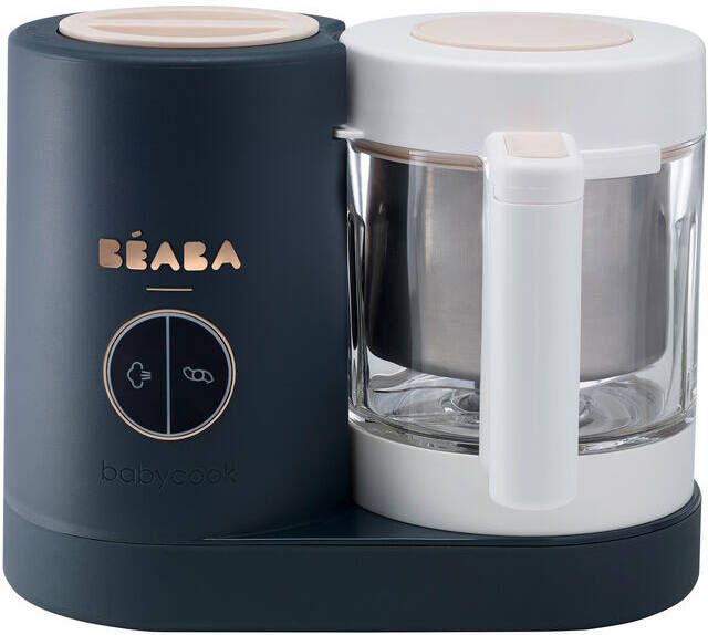 Beaba Babyvoedingmaker 4 in 1 Babycook Neo 400 W donkerblauw en wit