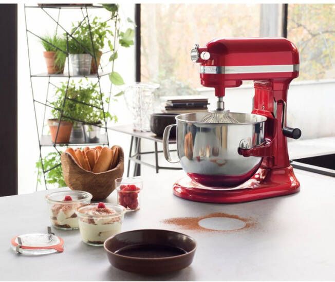 KitchenAid Artisan Mixer Keukenrobot 5KSM7580XECA Appelrood keukenmachine