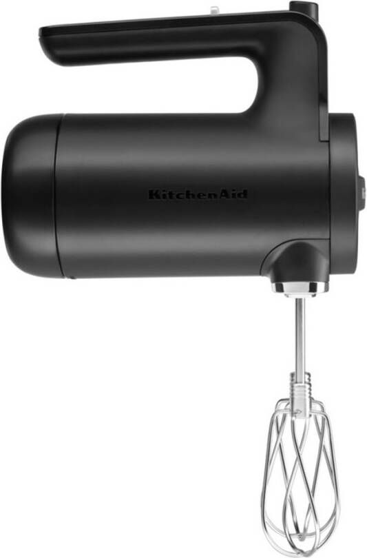 KitchenAid 5KHMB732 Cordless Handmixer Mat Zwart