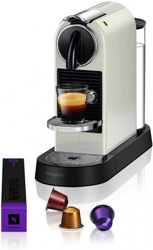 Nespresso Magimix koffieapparaat CitiZ M196(Wit )