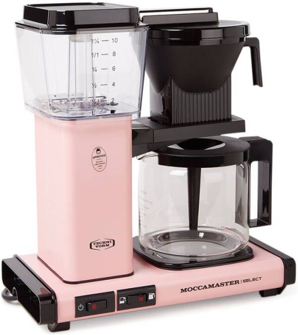 Moccamaster Douwe Egberts Filterkoffiezetapparaat Kbg Select Roze 1, 25l