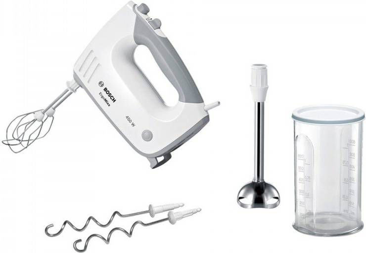 Bosch Handmixerset MFQ36470 Wit/Grijs