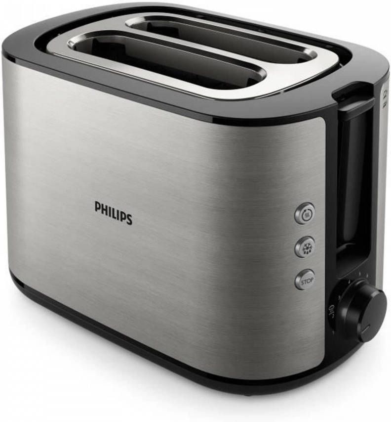 Philips Heerlijk Knapperig Geroosterd Brood, Zelfgesneden Of Voorgesneden Met De Hd2650/90 Broodrooster