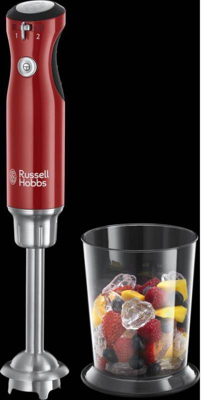 Russell Hobbs  staafmixer Retro Ribbon Red 25230-56 Rood