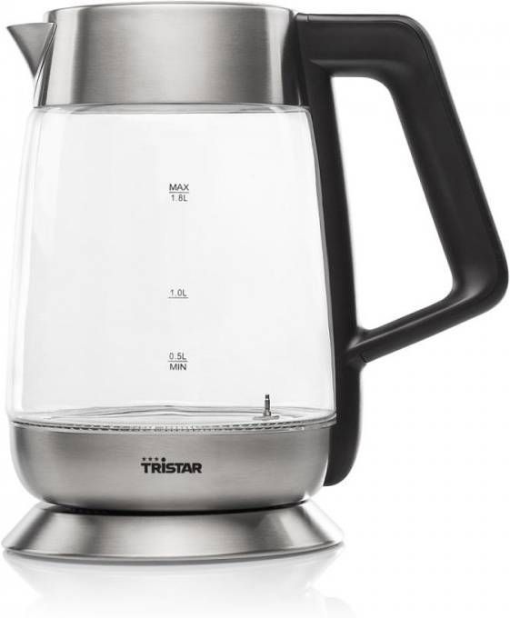 Tristar Waterkoker WK 3375 2200 W 1, 8 L glas
