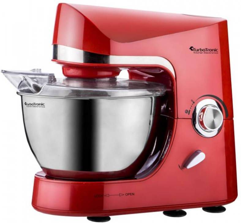 TurboTronic Tt 002 Keukenmachine 2000w 5l Rood