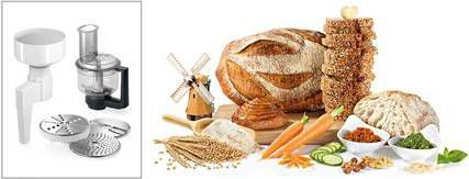 Bosch MUZXLVE1 VitalEmotion Graanmolen en Multimixer Accessoire voor MUMXL keukenmachines