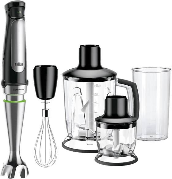 Braun MultiQuick 7 MQ 7045 X Staafmixer Zwart