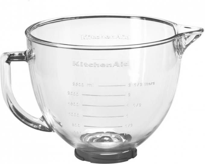KitchenAid Mengkom van glas 4,8 liter 5K5GB