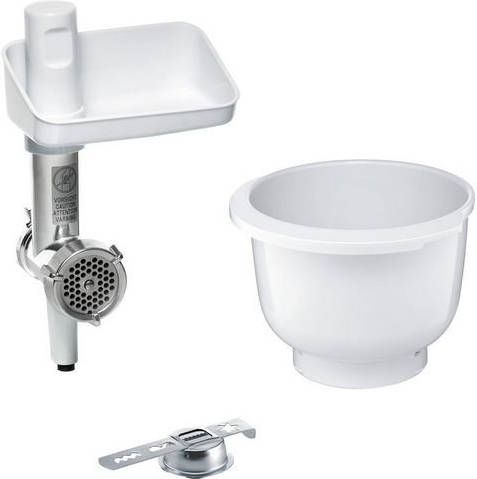 BOSCH Keukenmachine accessoireset Lifestyle Set BakingSensation MUZ5BS1 met koekjesopzet en kom