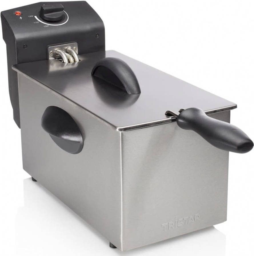 Tristar Friteuse 3.0L Capaciteit RVS Behuizing 2000 Watt